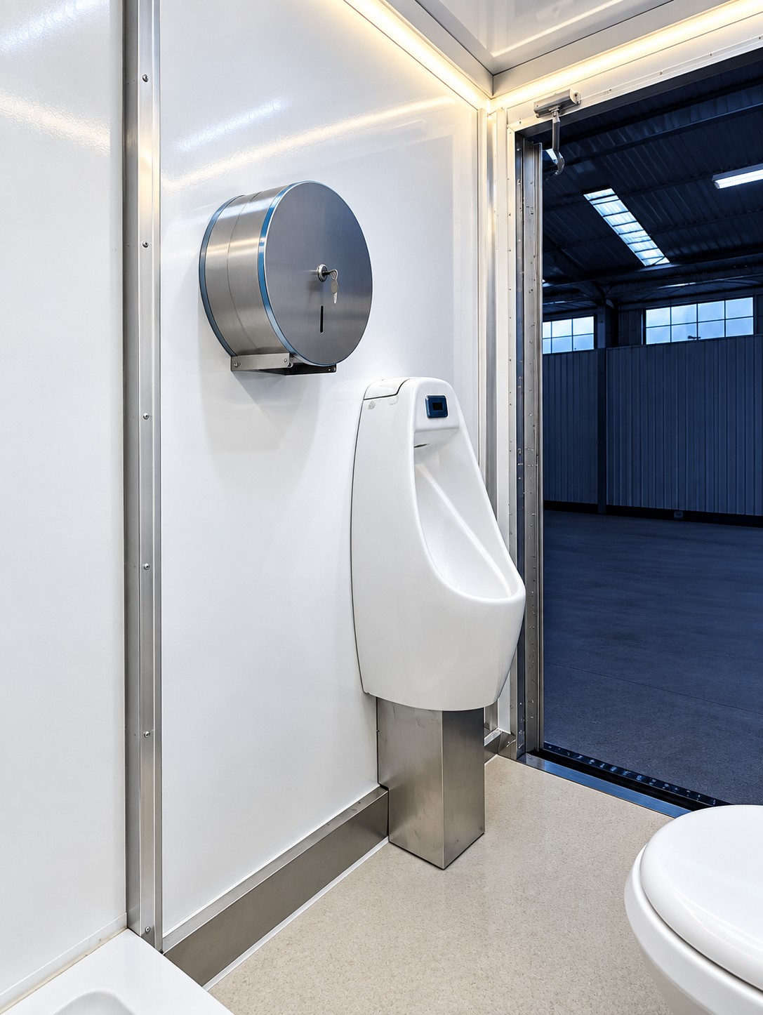 Portable Commercial Restroom Trailer Rentals Nationwide equipment view 3