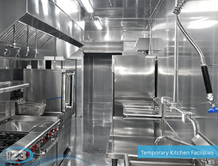 Base Camps for Rent | Modular & Scalable Housing Solutions: Mobile Kitchen 123 equipment reference