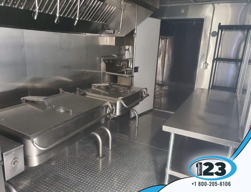 26 ft Military Bulk Kitchen Rental: Mobile Kitchen 123 equipment reference