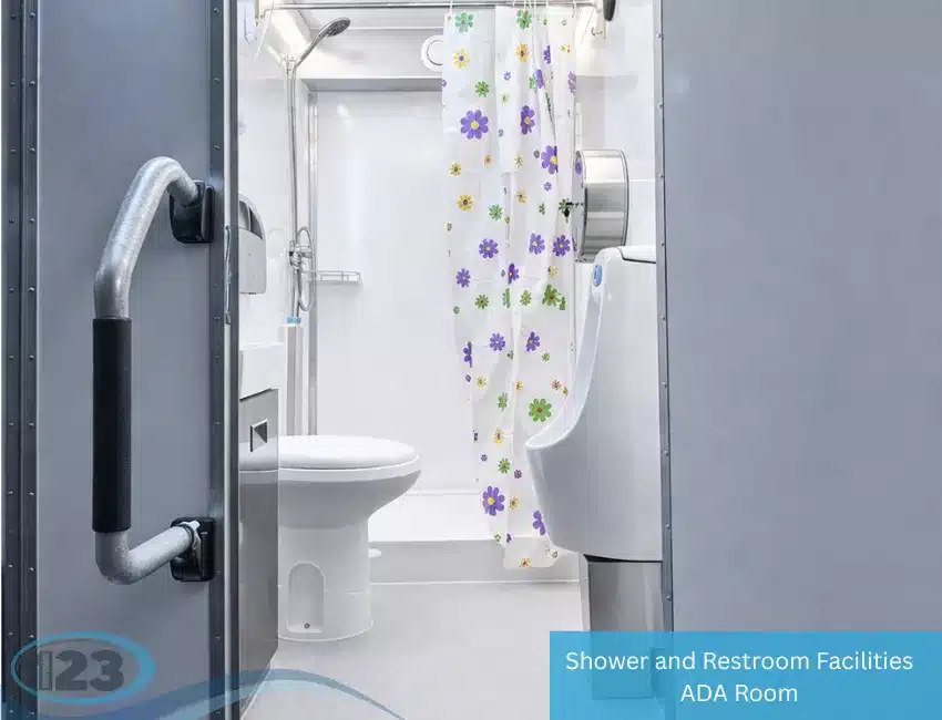 Shower Trailer Rental: Mobile Kitchen 123 equipment reference